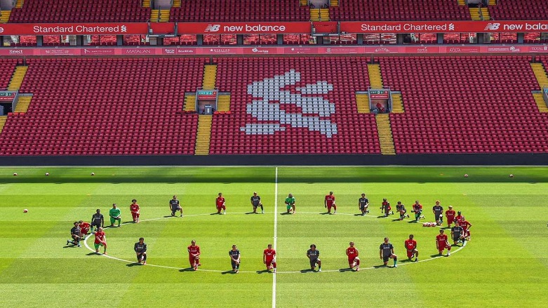 Klopp: Floyd için diz çöken oyuncularımla gurur duyuyorum